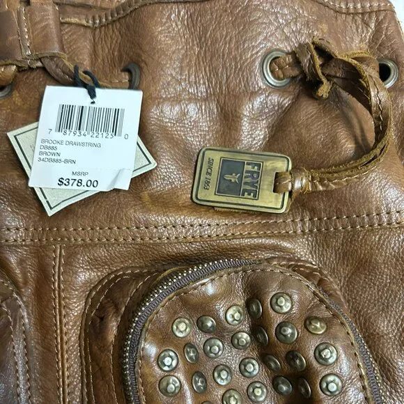 Frye Brooke Studded Drawstring Bucket Bag - Picture 3 of 5